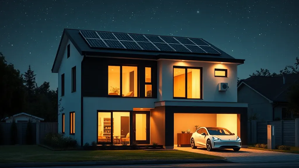 Stockage solaire la nuit